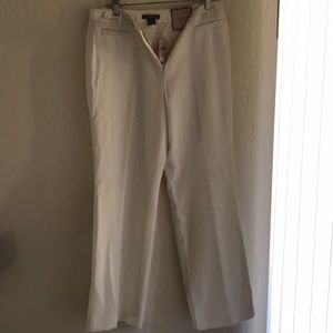 Cream trousers